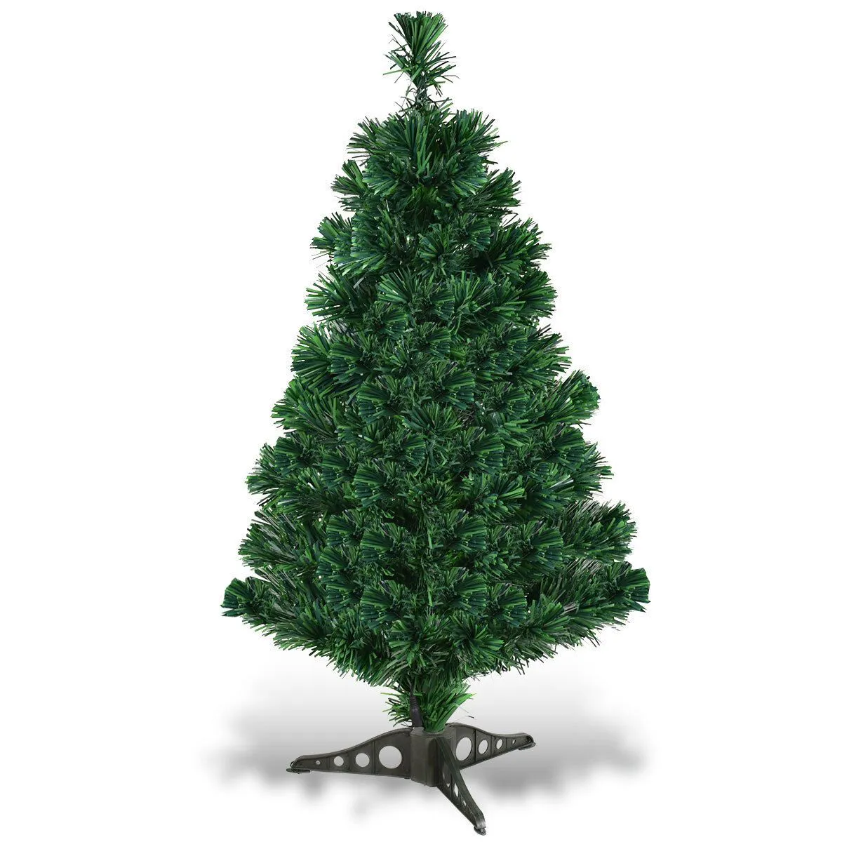 Artificial Fibre Optic Christmas Tree in sizes: 3ft / 4ft / 5ft / 6ft with Stand